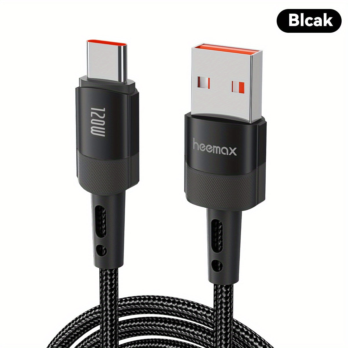 7A 120W Max Fast Charging Type C Cable, USB A to USB C Cable Fast Charging Cable, USB Cable Compatible with iPhone 15/15Plus/15 Pro/15 Pro Max, Fast Charging for Honor, Realme, OPPO, Oneplus, Xiaomi, Advance Fast Charging for