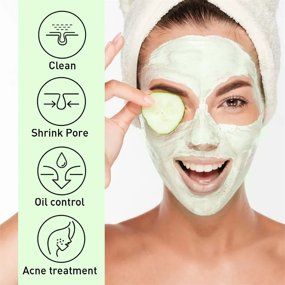 West & Month Remove Cravos, Lama Sólida, Máscara Facial Refrescante, Limpeza da Pele, Hidratante, Controle de Oleosidade, Diminuição dos Poros, Cuidados com a Pele