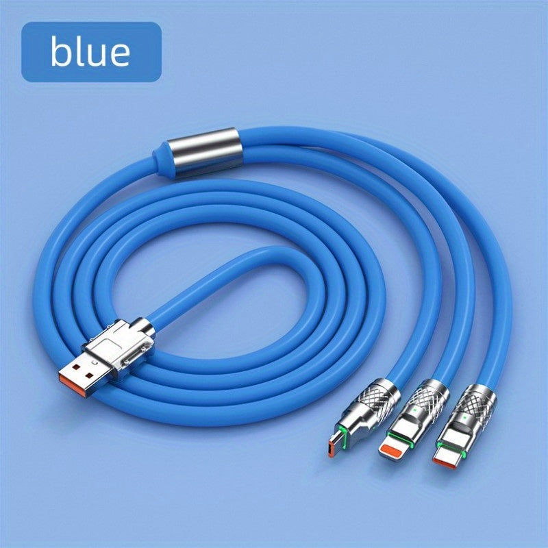 Super Fast 120W USB Type-C Charger Cable For IPhone & Other Devices At Full Speed!