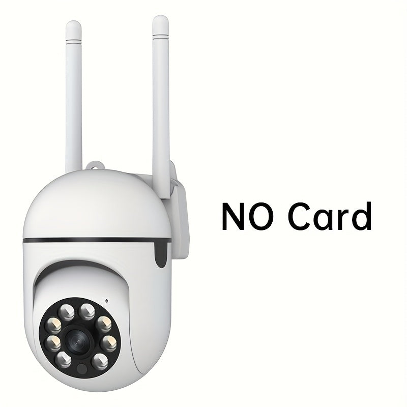 1pc JOOAN Smart Security Camera with 1080P HD, 360° Panoramic View, Wireless Wifi, 2-Way Audio, PTZ (Pan/Tilt/Zoom), Night Vision, Motion Tracking - Indoor/Outdoor Use for Elderly Care & Pet Monitoring, Elderly Care Device,